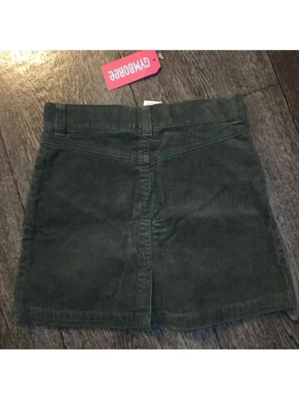 Gymboree Dark Green Corduroy Floral Embroidered Skort Girl’s Size 6 NWT v6x